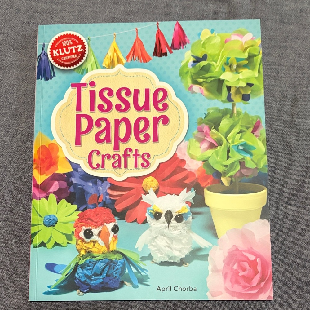 Tissue Paper Crafts Book